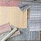 DII® Variegated Stripe Handwoven Recycled Yarn Rug, 2ft. x 3ft.